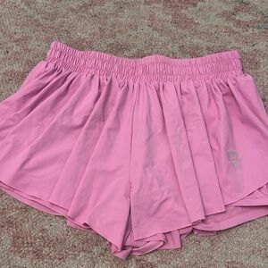 amazon pink butterfly shorts